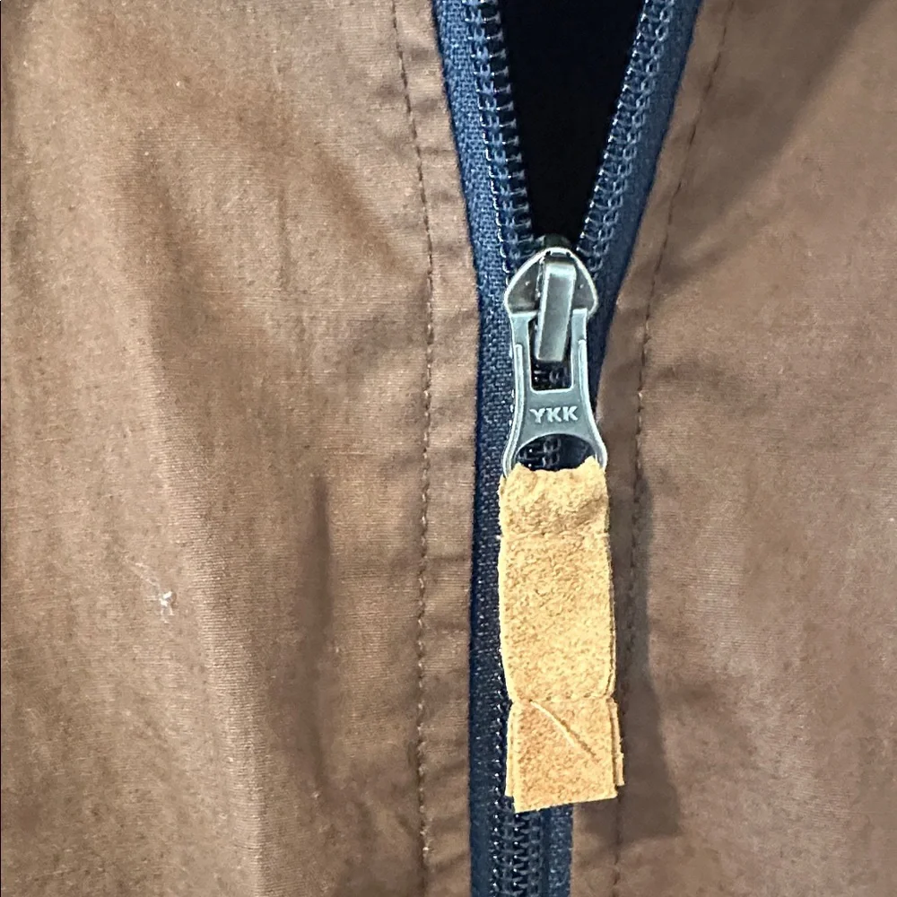 Nifty Genius Men’s Large Black/Brown Outdoor Jacket - Picture 3 of 8